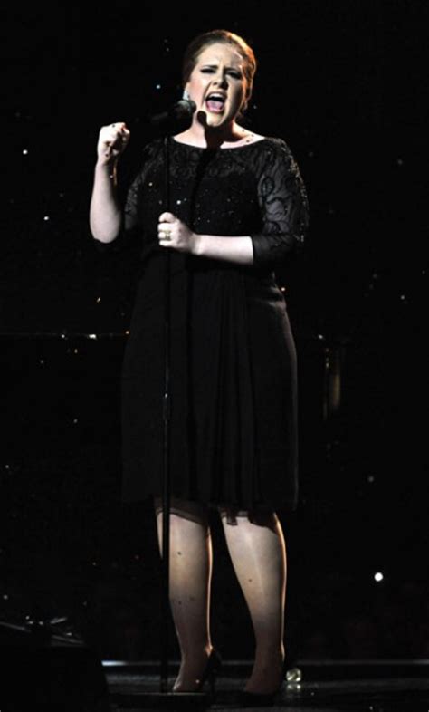 Adele Live At Brit Awards 2011 Adele in The 2011 BRIT Awards - Zimbio